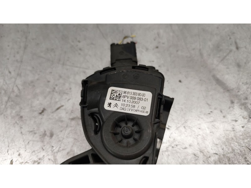 Recambio de pedal acelerador para peugeot 308 1.6 16v referencia OEM IAM 968153038000  