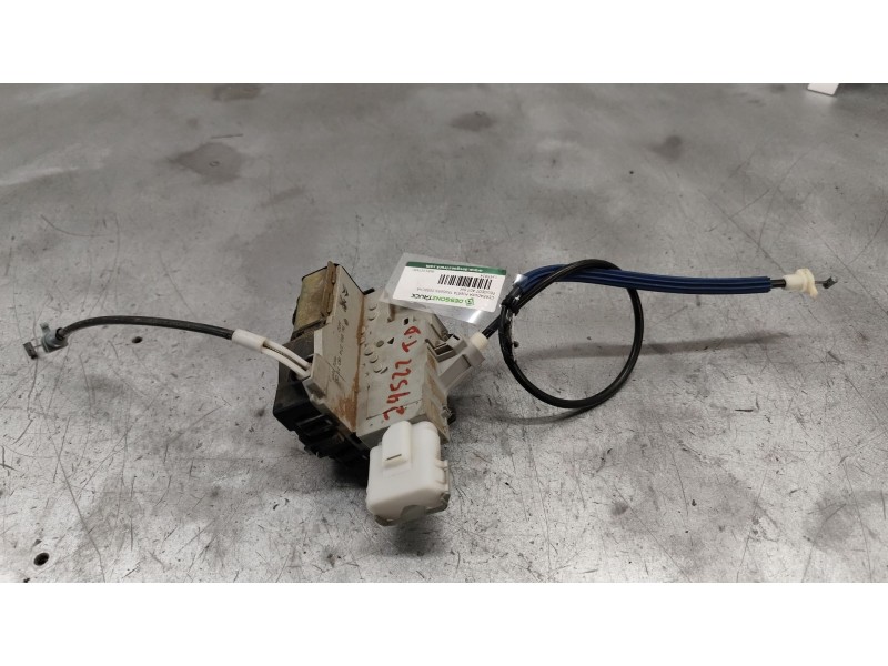 Recambio de cerradura puerta trasera derecha para peugeot 407 sw st sport referencia OEM IAM 9681337480  