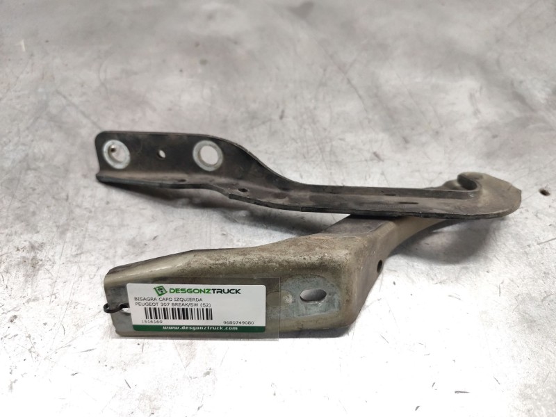 Recambio de bisagra capo izquierda para peugeot 307 break/sw (s2) sw referencia OEM IAM 9680749080  