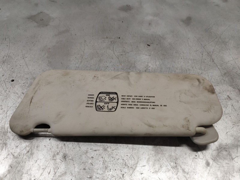 Recambio de parasol derecho para citroën xsara picasso (n68) 1.6 16v referencia OEM IAM   