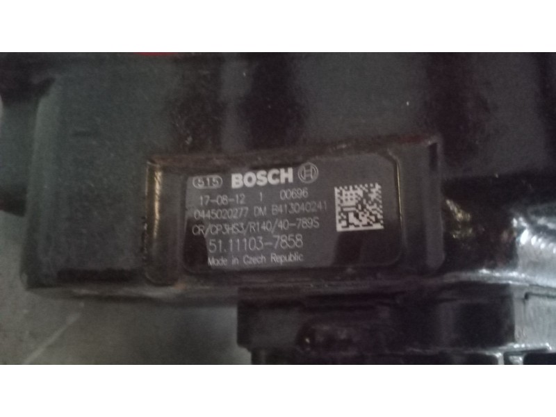 Recambio de bomba inyeccion para man tgx 18.xxx fg / 4x2 ll xl referencia OEM IAM 81111037858  