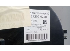 Recambio de cuadro instrumentos para man tgx 18.xxx 12.4 diesel referencia OEM IAM 81272026228   2