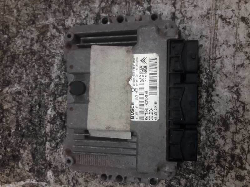 Recambio de centralita motor uce para citroen c4 berlina collection referencia OEM IAM 0281011863 9651291480 9653958980
