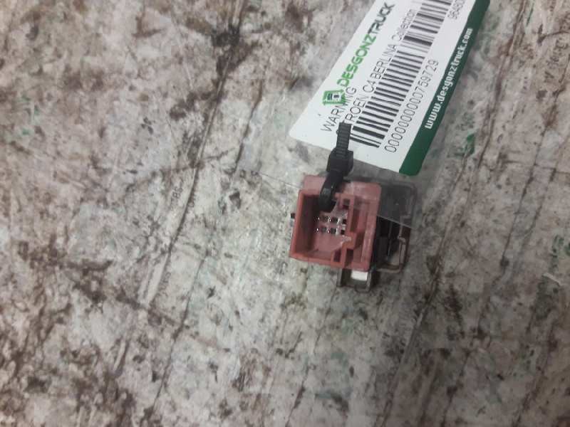 Recambio de warning para citroen c4 berlina collection referencia OEM IAM 96480877KR 4 PINS 