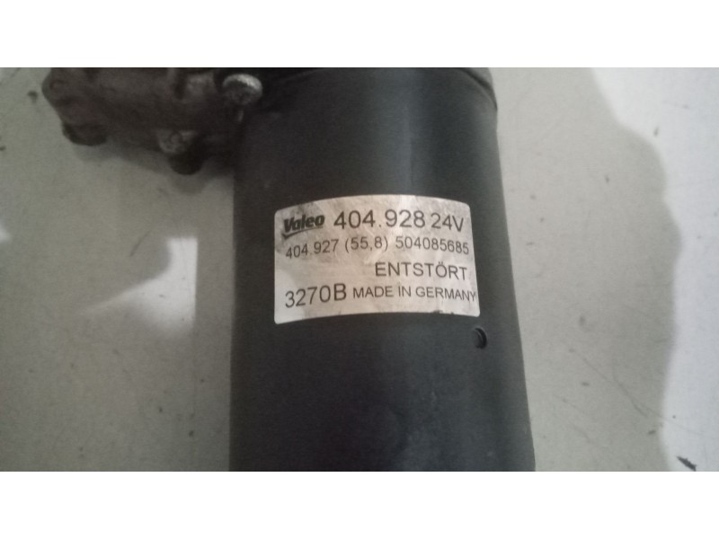 Recambio de motor limpia delantero para iveco eurocargo 05.03  5.9 diesel referencia OEM IAM 99439637  504085685