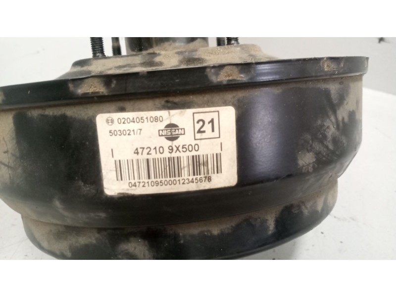 Recambio de servofreno para nissan cabstar 01.04  3.0 diesel referencia OEM IAM 472109X500  