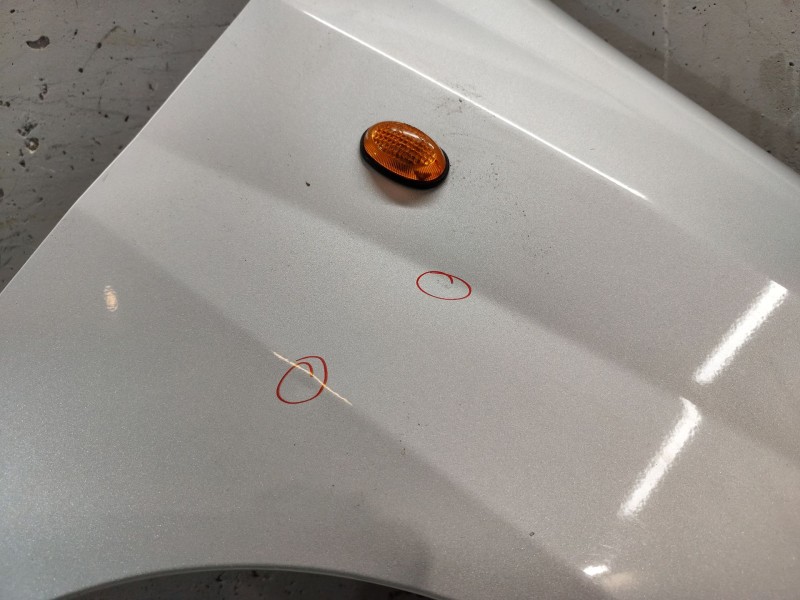 Recambio de aleta delantera derecha para hyundai atos prime (mx) gl referencia OEM IAM   