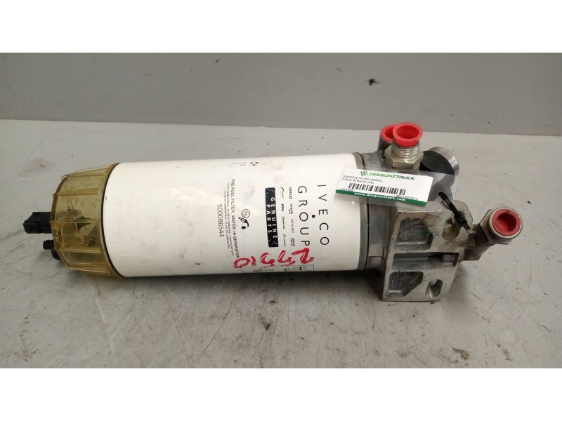 Recambio de soporte filtro gasoil para iveco stralis (as) 12.9 diesel referencia OEM IAM 5801957910  