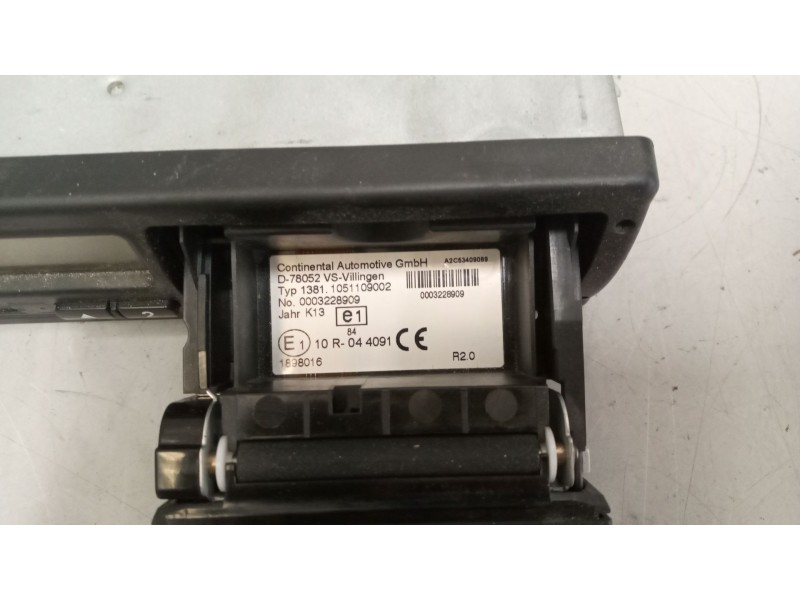 Recambio de tacografo para daf serie xf105.xxx 12.9 diesel referencia OEM IAM 1381105119002 1898016 0003228909