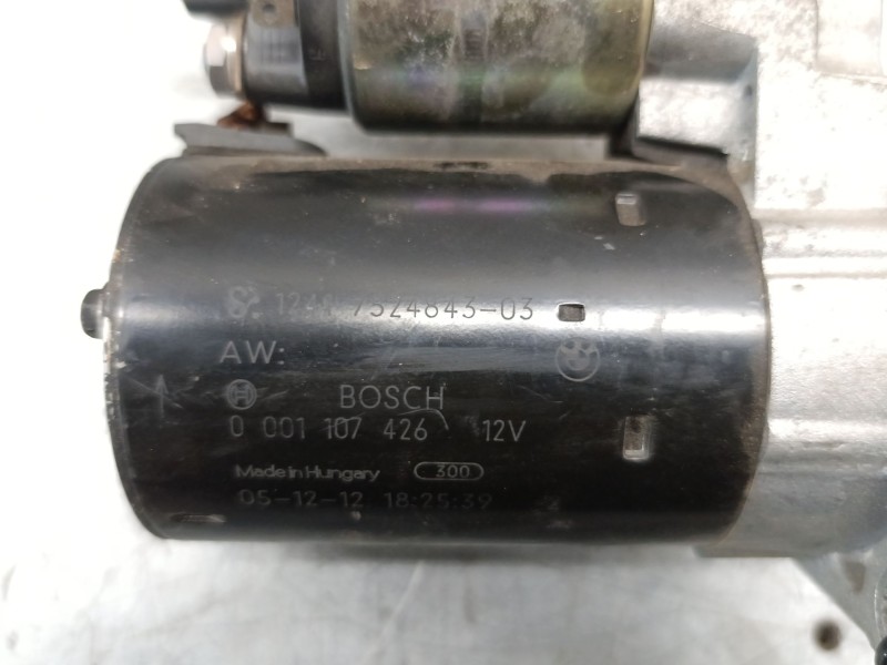 Recambio de motor arranque para bmw z4 roadster (e85) 2.0 i referencia OEM IAM 0001107426  9 DIENTES