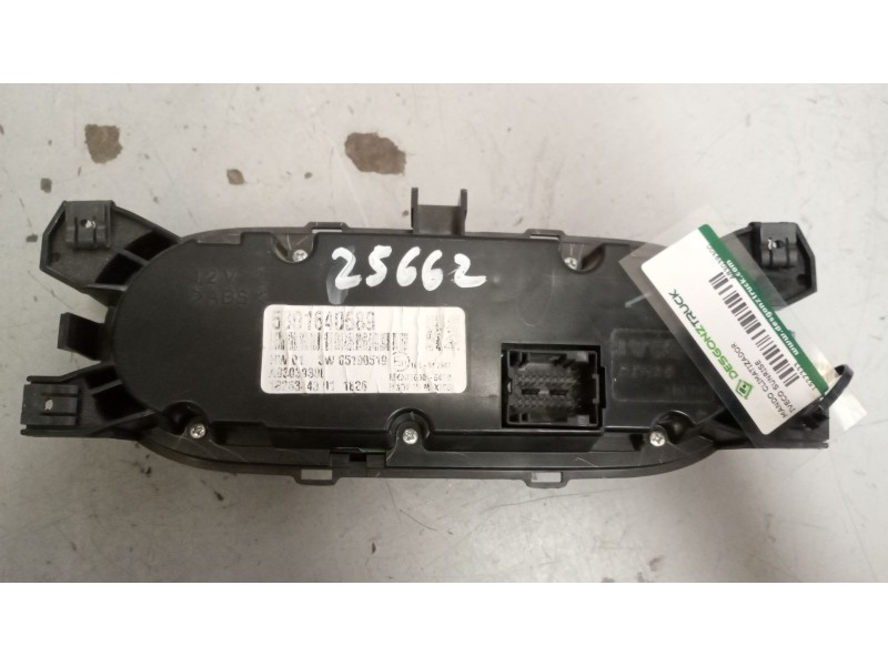 Recambio de mando climatizador para iveco sunrise referencia OEM IAM 5801640589  