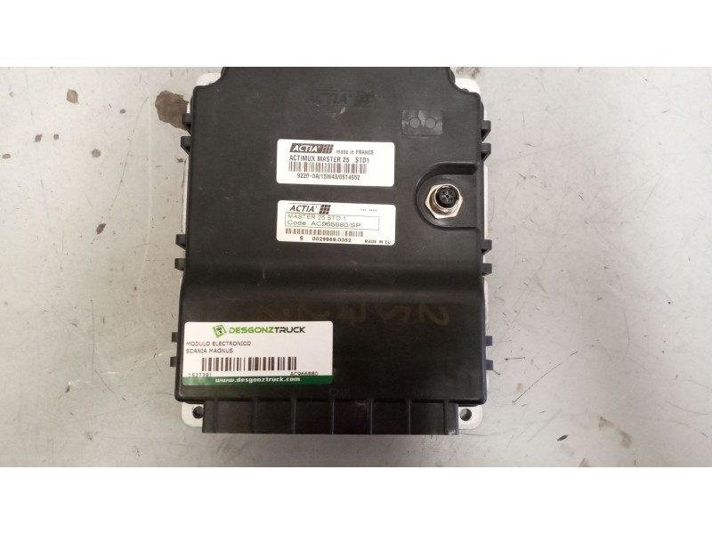 Recambio de modulo electronico para scania magnus referencia OEM IAM AC966880 AC966880SP ACTIMUX MASTER 25 STD1