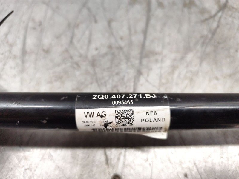 Recambio de transmision delantera izquierda para seat ibiza v (kj1, kjg) 1.0 referencia OEM IAM 2Q0407271DP  2Q0407271BJ