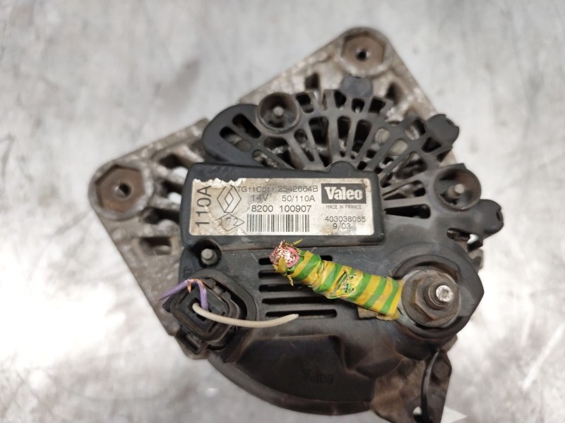 Recambio de alternador para renault megane ii berlina 5p authentique referencia OEM IAM 8200100907  