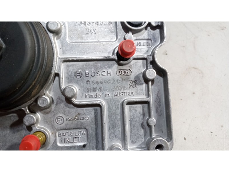 Recambio de modulador adblue para iveco stralis (ad/at) 10.3 diesel referencia OEM IAM 504374326  0444022021