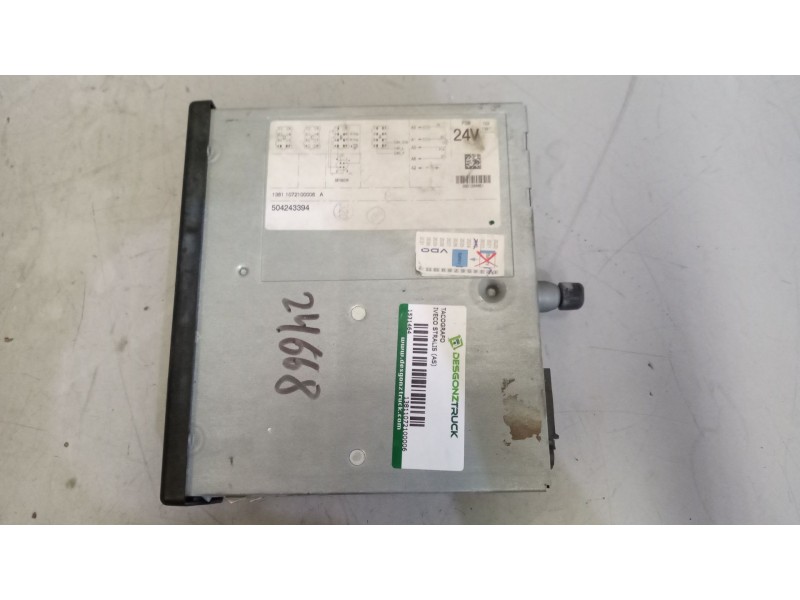 Recambio de tacografo para iveco stralis (as) 12.9 diesel referencia OEM IAM 13811072100006 504243394 0001264651