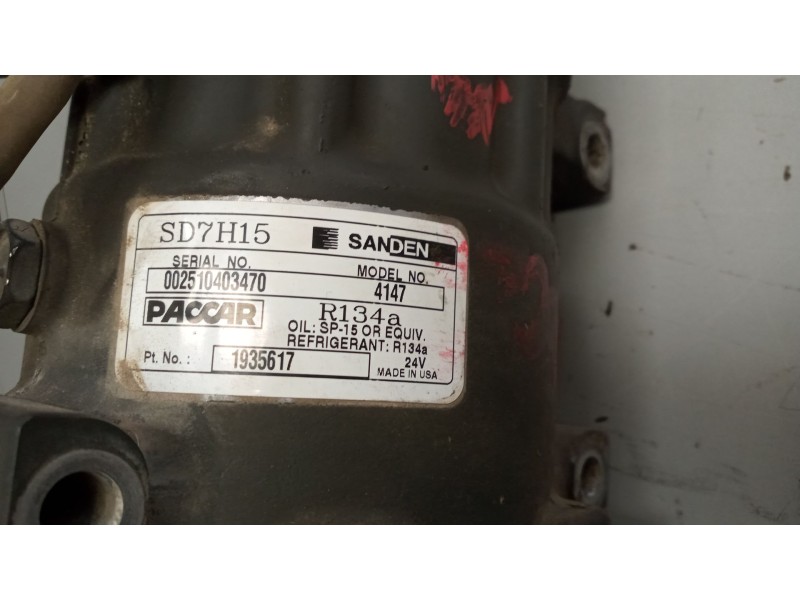 Recambio de compresor aire acondicionado para daf xf 106 480 referencia OEM IAM 1935617 002510403470 4147
