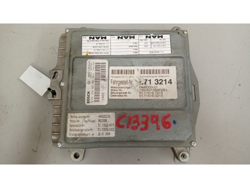 Recambio de centralita motor edc para man le 12.225 lc referencia OEM IAM 51116167215  02810200009