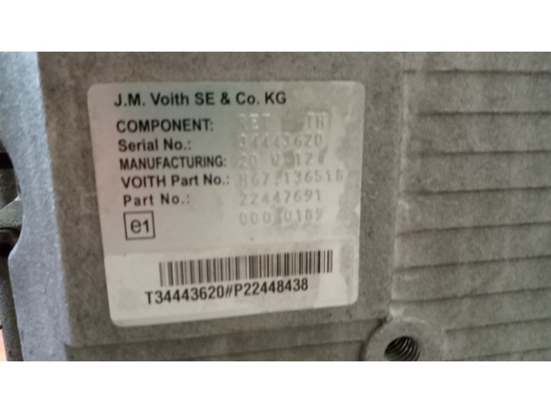 Recambio de caja cambios para renault serie t 12.8 diesel referencia OEM IAM AT2612F 1100984409 60150801