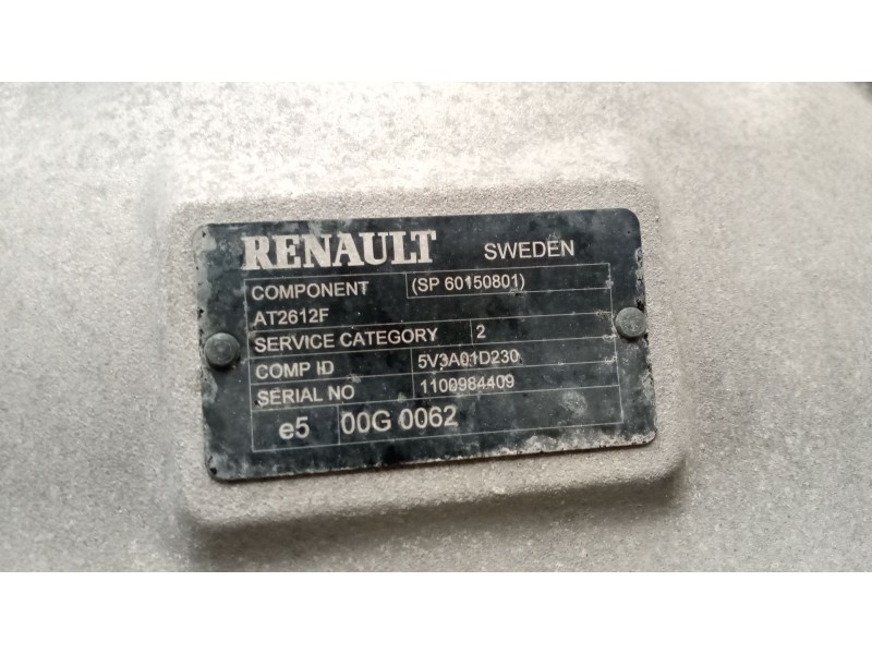 Recambio de caja cambios para renault serie t 12.8 diesel referencia OEM IAM AT2612F 1100984409 60150801