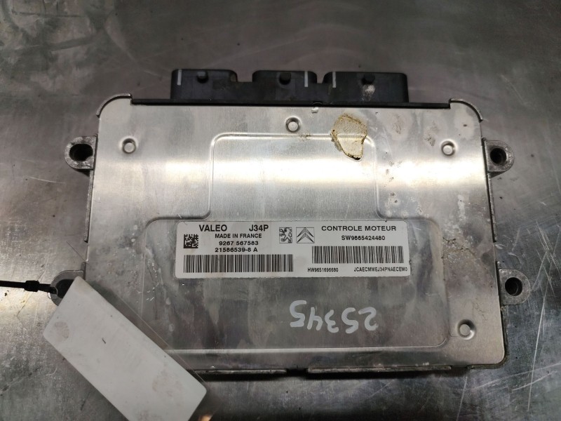 Recambio de centralita ecm ecu para citroën c3 1.4 furio referencia OEM IAM 215867160A  J34PAAE