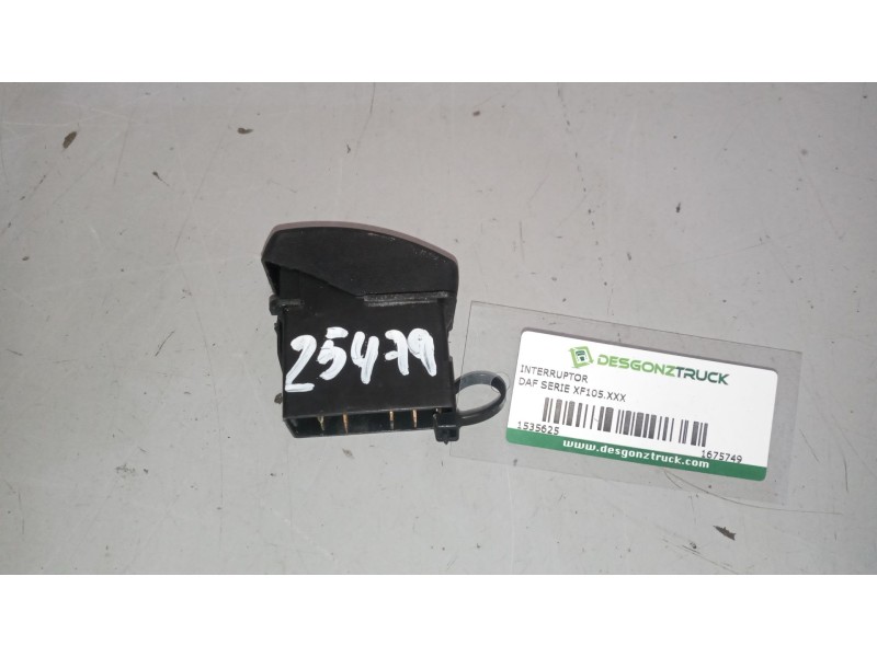 Recambio de interruptor para daf serie xf105.xxx 12.9 diesel referencia OEM IAM 1675749  