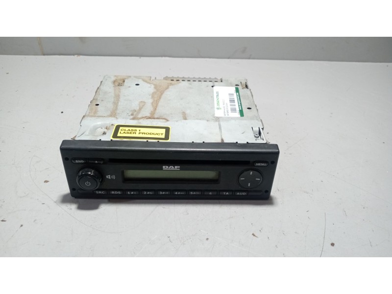 Recambio de sistema audio / radio cd para daf serie xf105.xxx 12.9 diesel referencia OEM IAM 1780667  