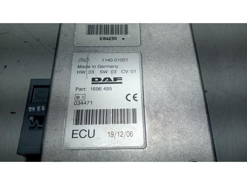 Recambio de modulo electronico para daf serie xf105.xxx 12.9 diesel referencia OEM IAM 1696495  
