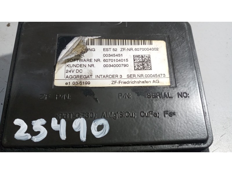 Recambio de modulo electronico para daf serie xf105.xxx 12.9 diesel referencia OEM IAM 6070004002  