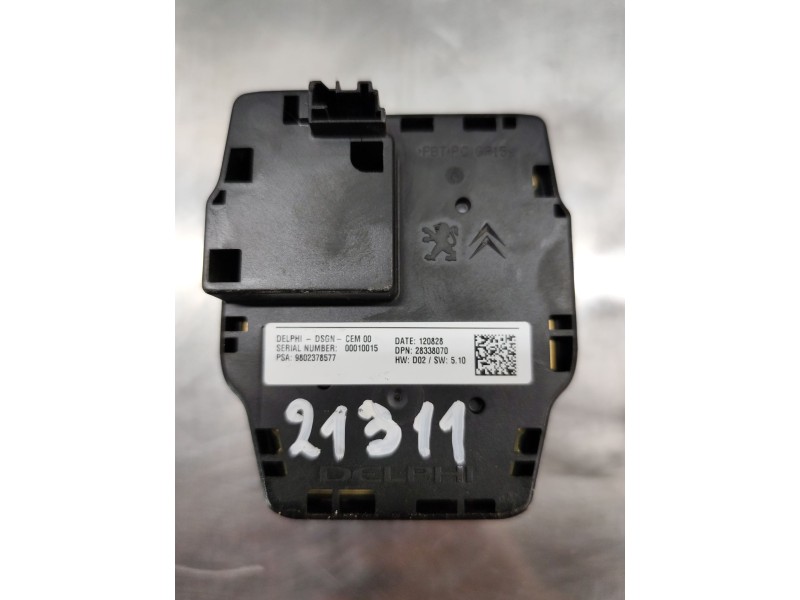 Recambio de mando multifuncion para peugeot 508 allure hybrid4 referencia OEM IAM 9802378577  
