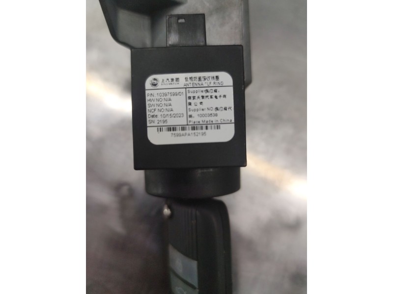 Recambio de conmutador de arranque para mg mg zs suv (azs1) 1.5 vti referencia OEM IAM 10184543  