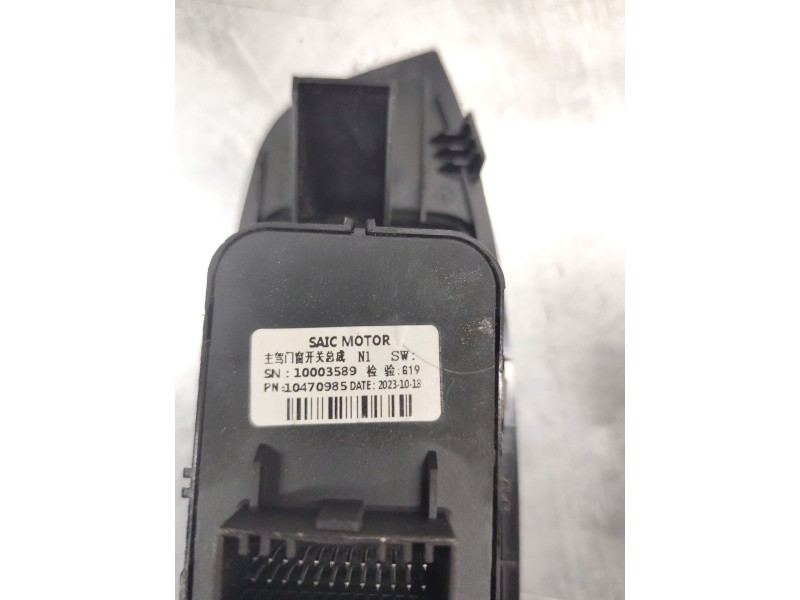 Recambio de mando elevalunas delantero izquierdo para mg mg zs suv (azs1) 1.5 vti referencia OEM IAM 100003589  