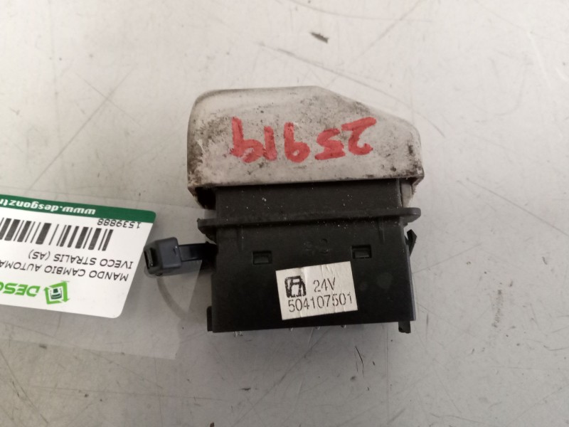 Recambio de mando cambio automatico para iveco stralis (as) 12.9 diesel referencia OEM IAM 504107501  