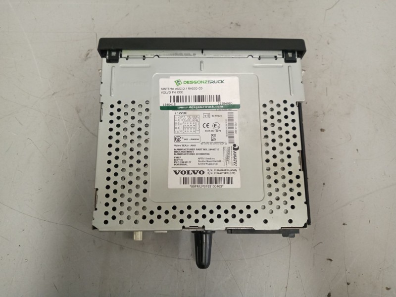 Recambio de sistema audio / radio cd para volvo fh xxx referencia OEM IAM 22584980  