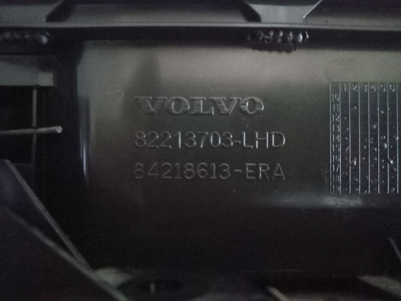 Recambio de posavasos para volvo fh xxx referencia OEM IAM 82213703  
