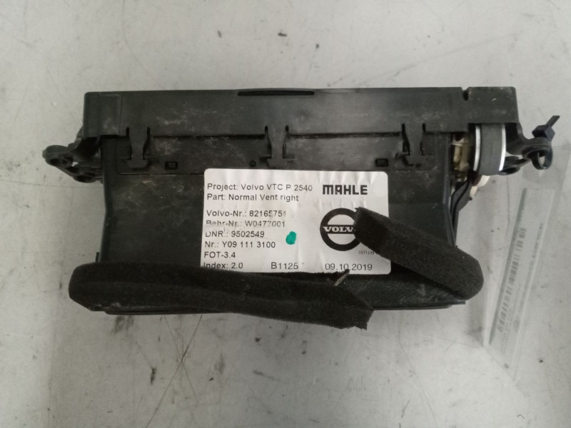 Recambio de difusor calefaccion para volvo fh xxx referencia OEM IAM 82165751  