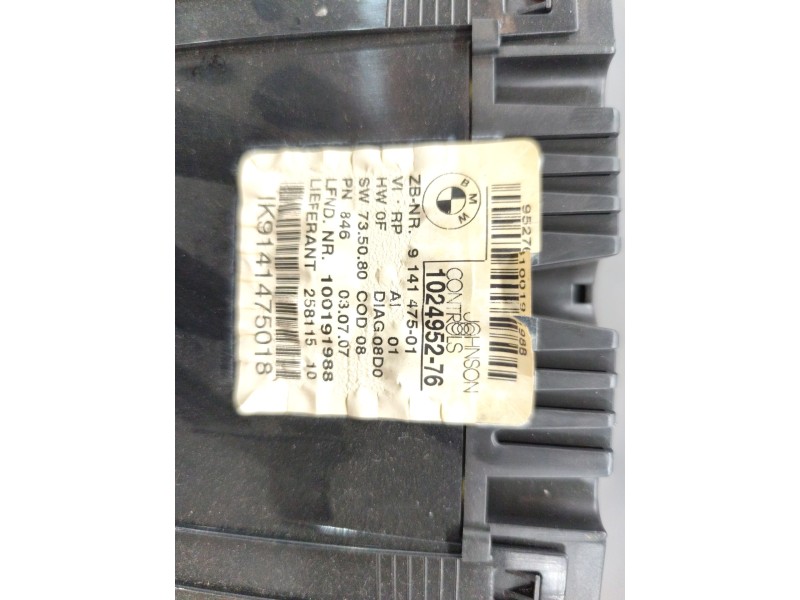 Recambio de cuadro instrumentos para bmw 1 (e81) 118 d referencia OEM IAM 1024952-76  IK9141475018