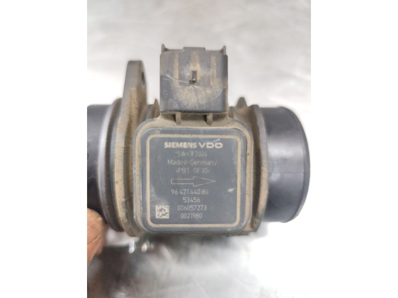 Recambio de caudalimetro para ford fiesta v (jh_, jd_) 1.4 tdci referencia OEM IAM 5wk97004  9647144080