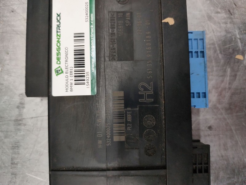 Recambio de modulo electronico para bmw 1 (e81) 118 d referencia OEM IAM 532400025  61359160189-01