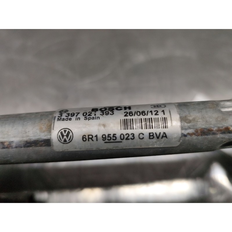 Recambio de motor limpia delantero para volkswagen polo v (6r1, 6c1) 1.6 tdi referencia OEM IAM 0390241566  6R1955119