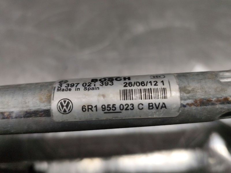 Recambio de motor limpia delantero para volkswagen polo v (6r1, 6c1) 1.6 tdi referencia OEM IAM 0390241566  6R1955119