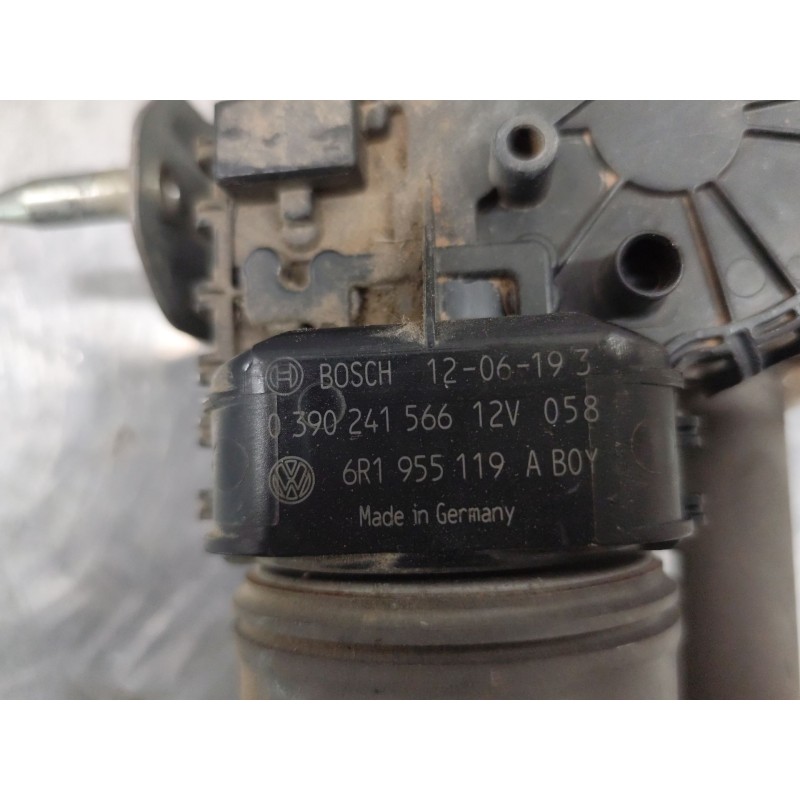 Recambio de motor limpia delantero para volkswagen polo v (6r1, 6c1) 1.6 tdi referencia OEM IAM 0390241566  6R1955119