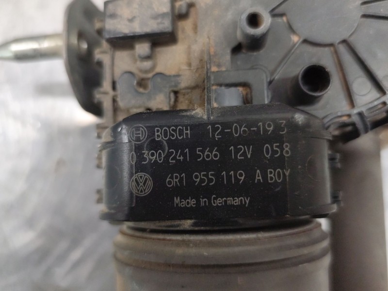 Recambio de motor limpia delantero para volkswagen polo v (6r1, 6c1) 1.6 tdi referencia OEM IAM 0390241566  6R1955119