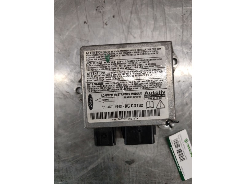 Recambio de centralita airbag para ford mondeo iii sedán (b4y) 2.0 16v referencia OEM IAM 4s7t14b056  