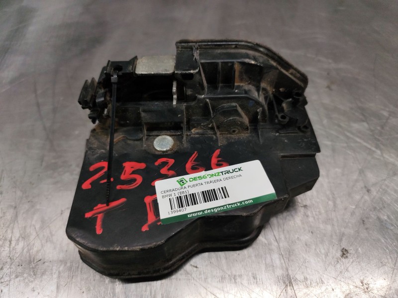 Recambio de cerradura puerta trasera derecha para bmw 1 (e81) 118 d referencia OEM IAM   
