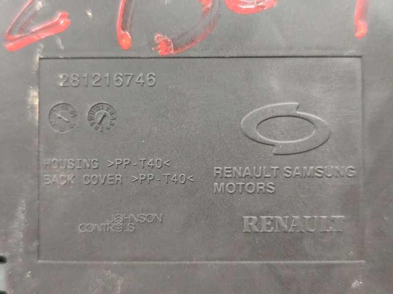 Recambio de cuadro instrumentos para renault megane iii berlina 5 p business referencia OEM IAM   