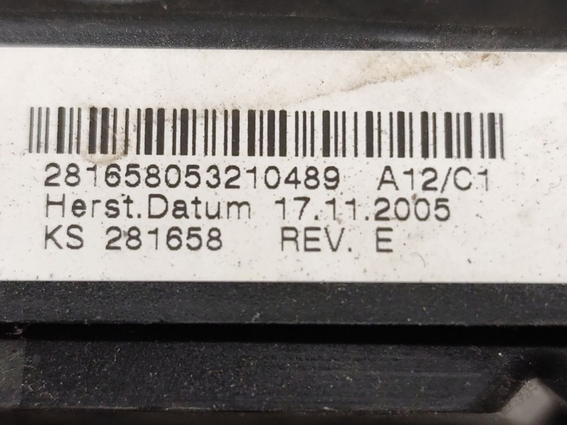 Recambio de mando multifuncion para opel astra h (a04) 1.3 cdti (l48) referencia OEM IAM 281658053210489  