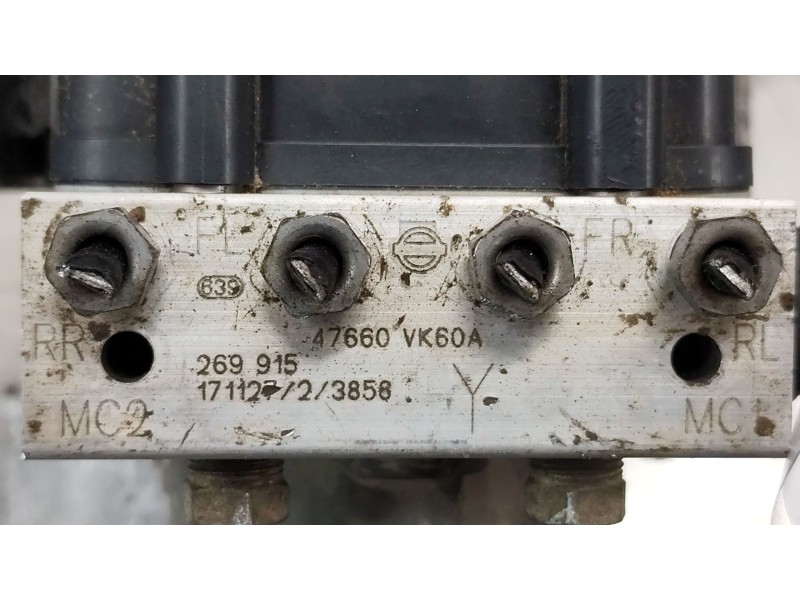 Recambio de abs para nissan nv200 furgoneta 1.5 dci 90 (m20, m20m) referencia OEM IAM 47660VK60A  