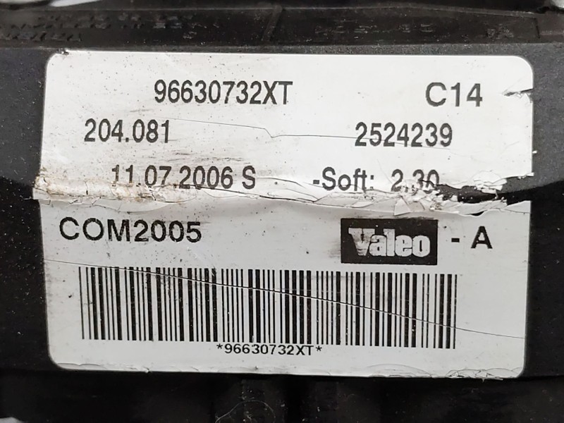 Recambio de mando multifuncion para peugeot 207 x-line referencia OEM IAM 96630732XT  