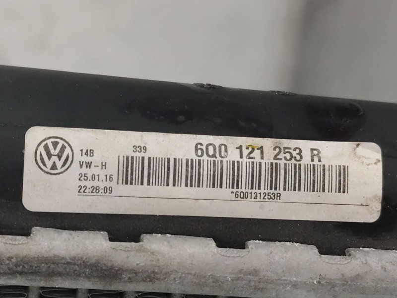 Recambio de radiador agua para seat ibiza iii (6l1) 1.9 tdi referencia OEM IAM   